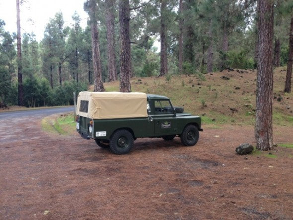 109" 3/4 Hoods Canvas - Rear Window, no Side Windows