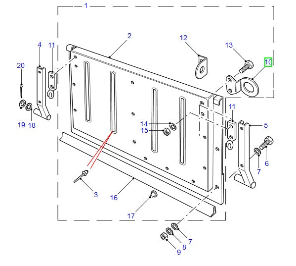 Plate - locking