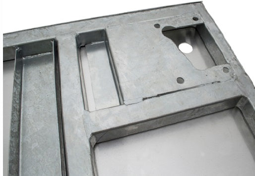 Premium Galvanised Def Half Rear Door Tailgate Full Kit (83-16)