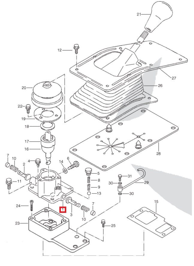Transfer Lever Box