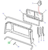 Bottom Seal Rear Panel Pick Up Cab