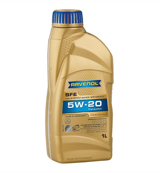 Motor Oil - 5W20 - SFE SAE - 1 Liter - RAVENOL