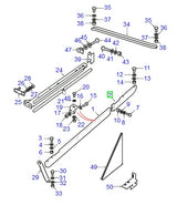Footboard Panel - Rear - Left Side - AG PARTS