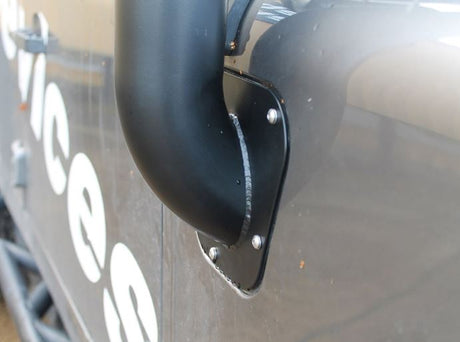 Snorkel for Defender With Exterior Roll Cage - 3" raised air intake head (AG742) is NOT included