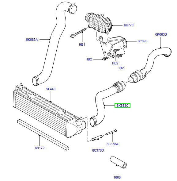 Intercooler Hose