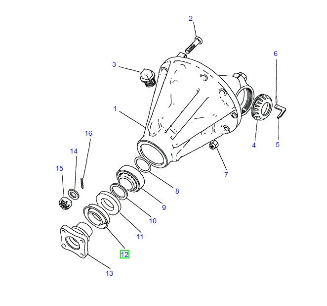 Front and Rear Mudshield Diff Unit