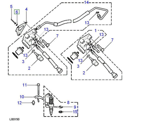 O Ring Fuel Pipe