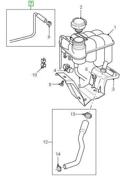 Hose - upper