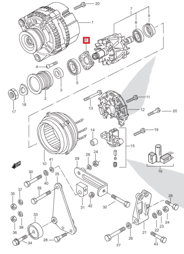 Rotor Plate