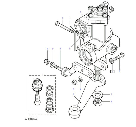 7/16" Washer - GENUINE LAND ROVER