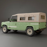 Hood With Side Windows and Blinds 109" - Light Sand