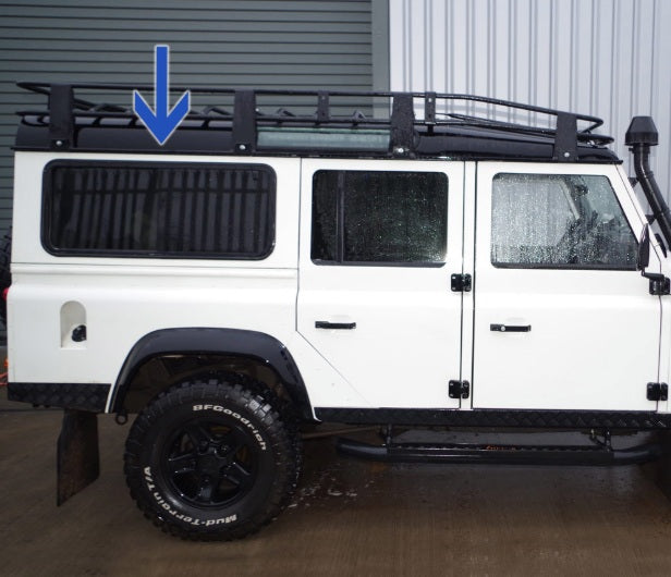 Sliding Side Windows - Post 04/05 - 50/70 Radius - Tinted - Pair - MASAI