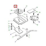 Bonnet Spare Wheel Retaining Stud - 2 Pieces - ALLMAKES