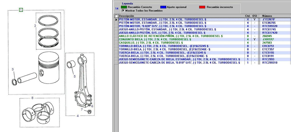 Piston Assembly Std