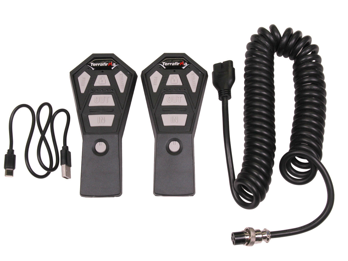 EFS 12.5S Electric Winch - Synthetic Rope - TERRAFIRMA