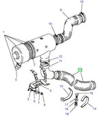 Pipe - air inlet