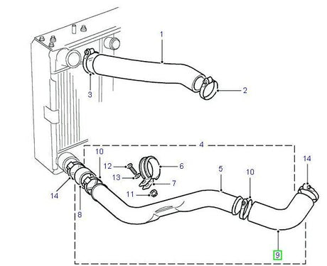 Intercooler Hose