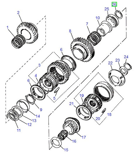 Circlip Mainshaft