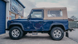 STAYFAST Complete 90 Canvas - With Side and Rear Windows - Sand Color - EXMOOR TRIM
