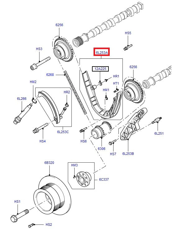 Tensioning Lever - Timing Chain