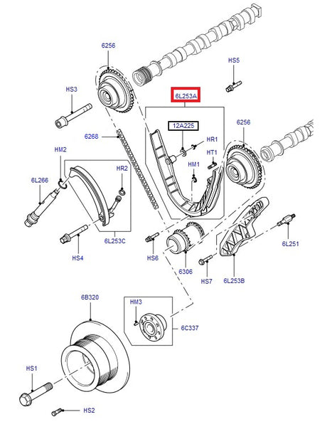 Tensioning Lever - Timing Chain