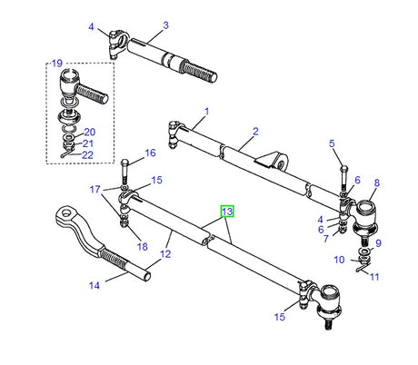 Drag Link Tube