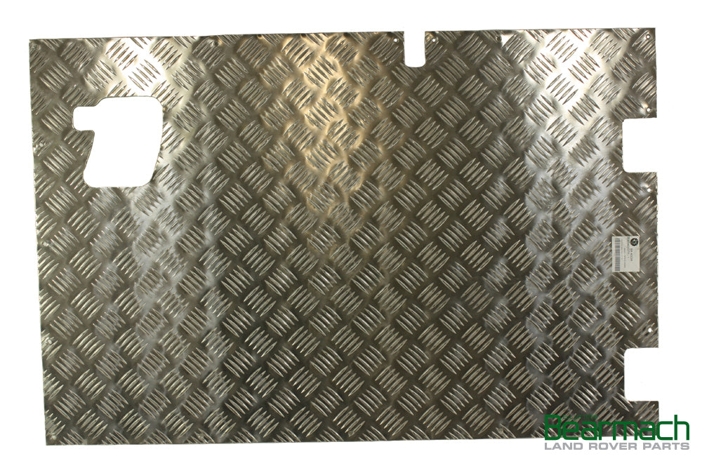 Rear Outer Safari Door Protector - Aluminium - 2mm - AG PARTS