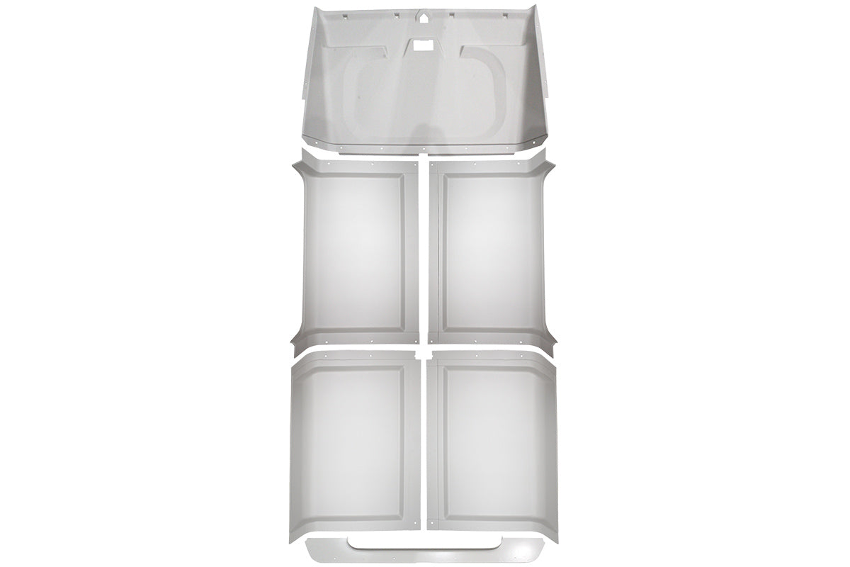 110" Roof Replacement Kit - With Alpine window - White - TERRAFIRMA