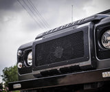 Front Grille - Stainless Steel - Glossy Santorini Black - AG PARTS