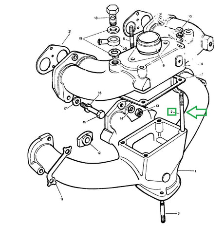 Stud For Inlet Manifold