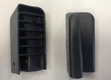 Right + Left Plastic Bumpers for Vehicle Tailgate Aluminum Profile