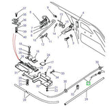 Cable Bonnet Release