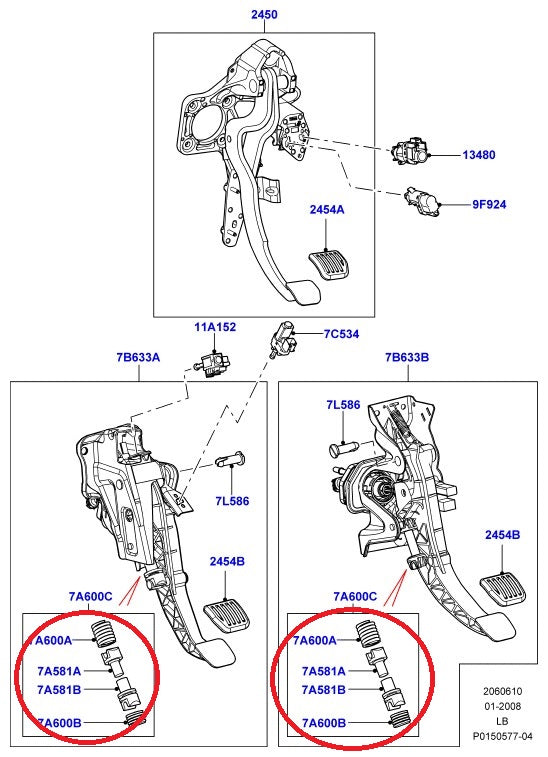 Spring / Reverse - Pedal / Clutch