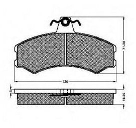 Front Brake Pads