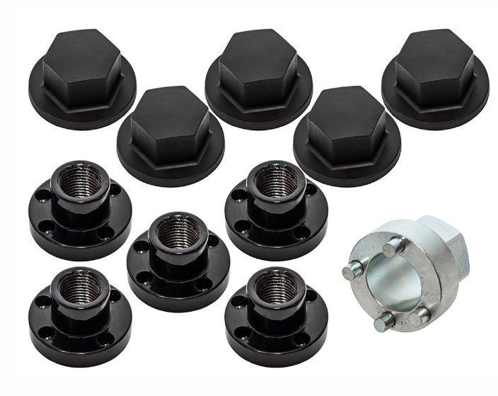Locking Wheel Nuts - Set of 5 - ALLMAKES 4X4