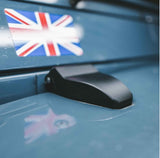 Aluminum Hinges Kit - for Bonnet - Black - EXMOOR TRIM
