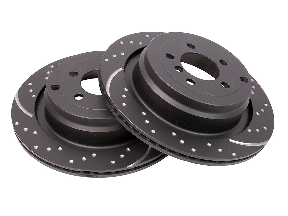 Brake Disc Rear Vented (pair) - EBC BRAKES