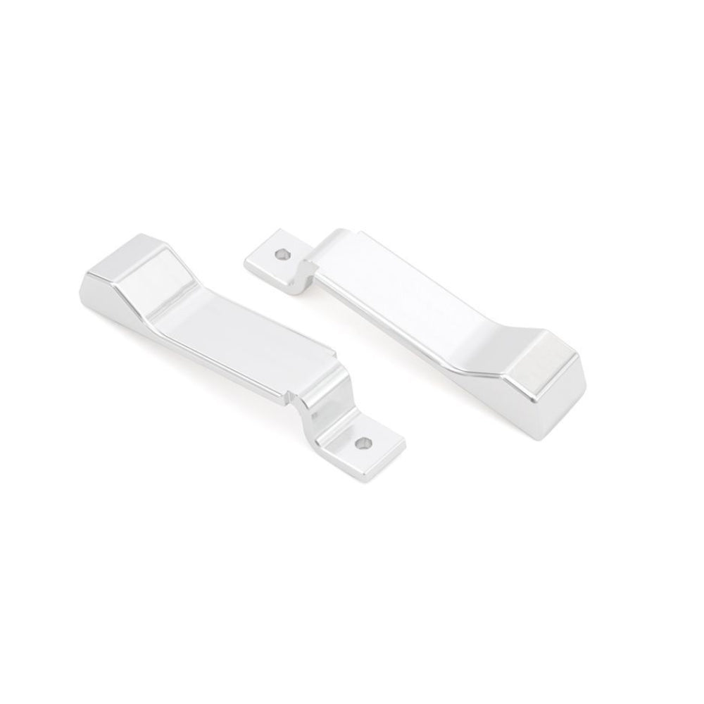 Door locking pegs - silver - pair - ag parts