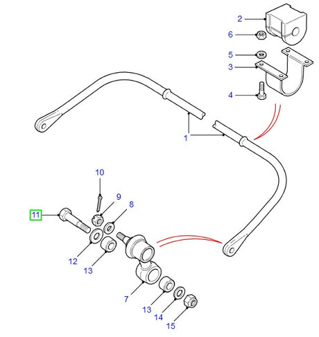 Anti Roll Bar Pin