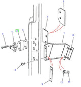 Spacer Door Striker - ALLMAKES