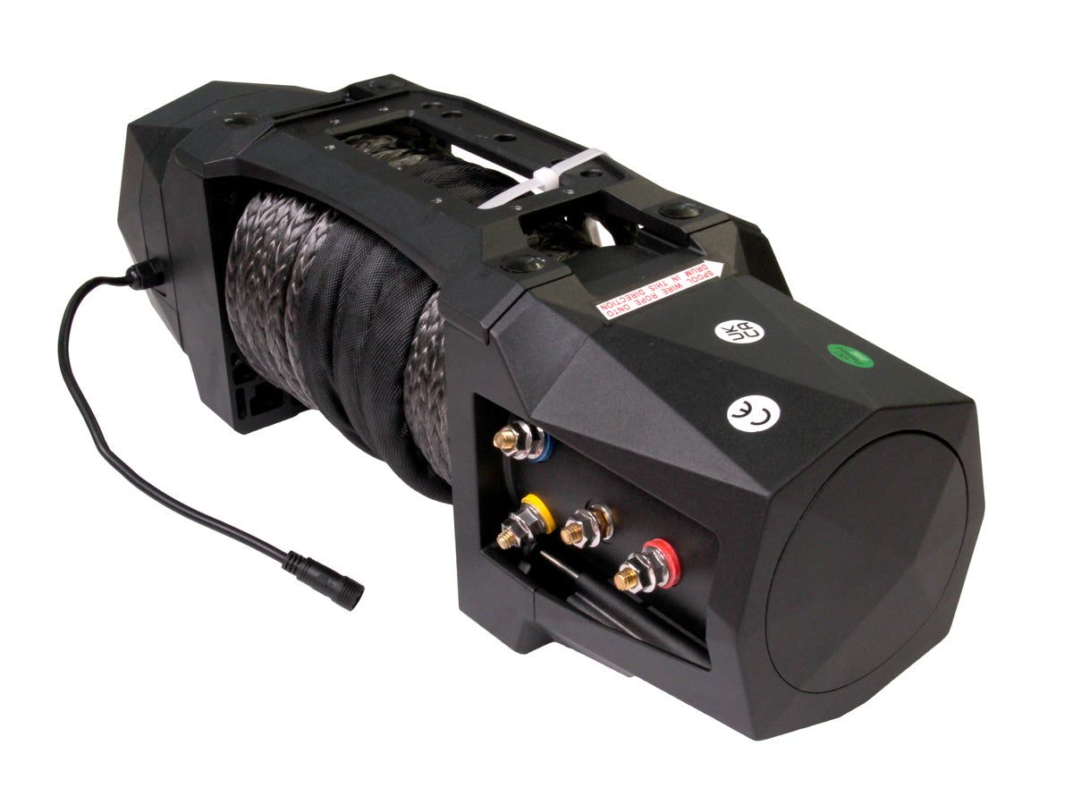 EFS 12.5S Electric Winch - Synthetic Rope - TERRAFIRMA