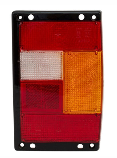 REAR LAMP LENS WITH BLACK EDGES - Right hand side