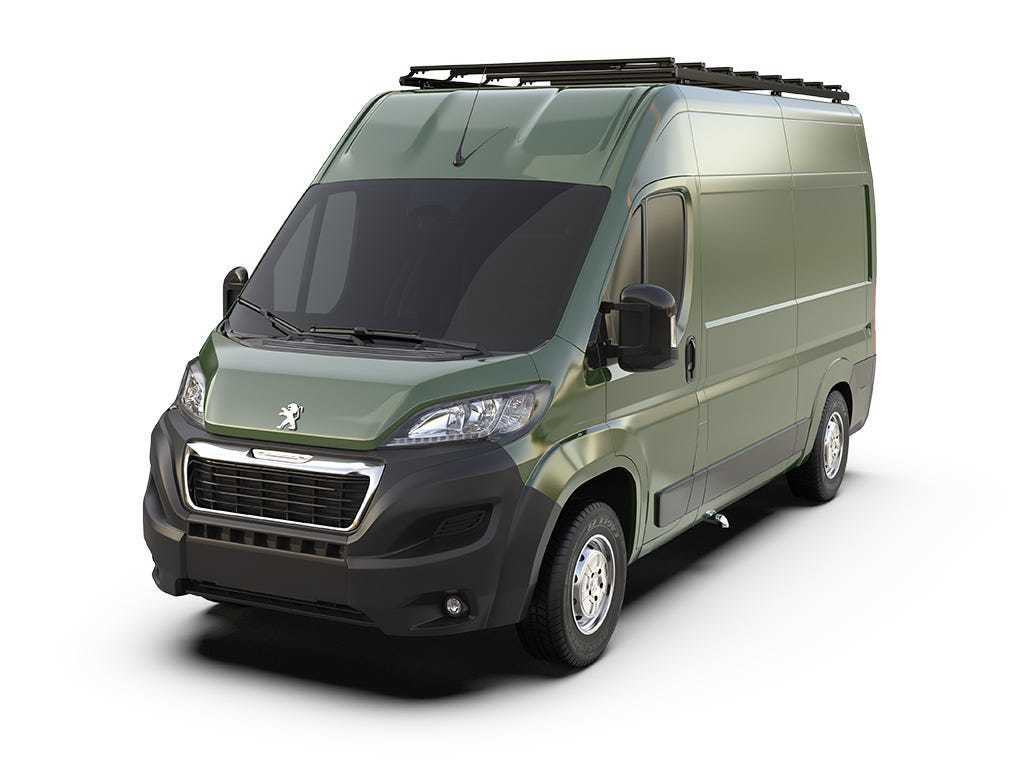 Peugeot Boxer (L2H2/136in WB/High Roof) (2014-Current) Slimpro Roof Rack Kit