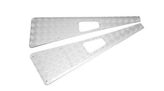 3mm Premium Wing Top Protectors - Silver - without aerial hole