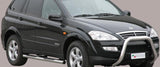 Grand Pedana (Side Bars with steps) Inox - MISUTONIDA 4x4 (ITALIAN STYLE ACCESORIES)