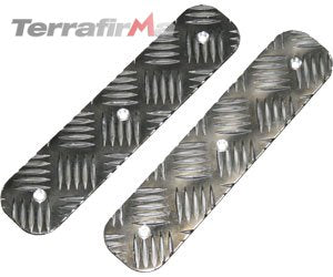 Long Bumper Tread Chequer Plate Kit Uncoated - 2mm