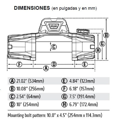 Winch Warn EVO 12-S