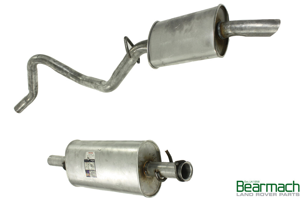 Exh Centre and Rear Silencer