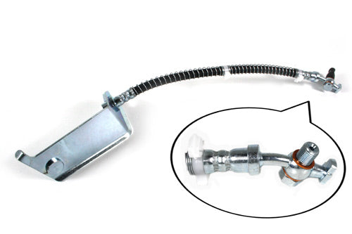 Hose assy-brake - rear lh - less banjo bolt - d2 - DELPHI
