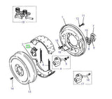 Adjuster assy-transmission brake drum